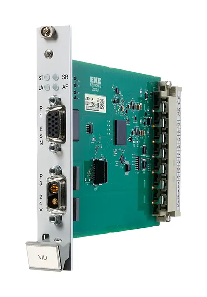 EKE-Trainnet&reg; Vehicle Identification Unit (VIU) for vehicle identification and electronic serial number management.